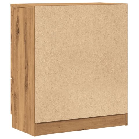 KOMODA DĄB ARTISAN 60X30X70CM MATERIAŁ DREWNOPOCHODNY