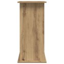 VidaXL Stojak na akwarium Artisan Oak 81x36x73 cm Drewno konstrukcyjne