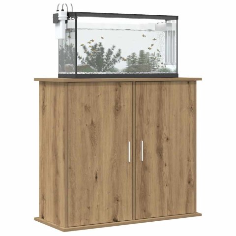 VidaXL Stojak na akwarium Artisan Oak 81x36x73 cm Drewno konstrukcyjne