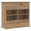 VidaXL Stojak na akwarium Artisan Oak 81x36x73 cm Drewno konstrukcyjne
