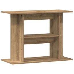 VidaXL Stojak pod akwarium Artisan Oak 80x35x60 cm Drewno konstrukcyjne