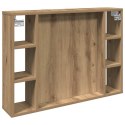 SZAFKA Z LUSTREM I OŚWIETLENIEM LED DĄB ARTISAN 76X15X55CM