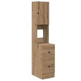VidaXL Kredens kuchenny z szufladą Dąb rzemieślniczy 32 x 50 x 180 cm