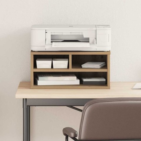 VidaXL Stojak na drukarkę Dąb rzemieślniczy 49 x 40 x 22.5 cm