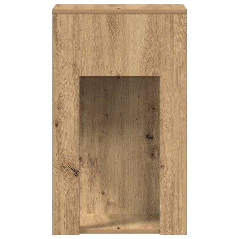 STOJAK POD KOMPUTER Z SZUFLADĄ DĄB ARTISAN 30X44X74CM