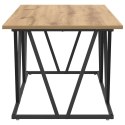 VidaXL Stolik kawowy Dąb rzemieślniczy 100 x 50 x 40 cm