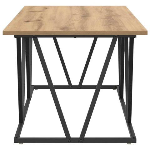 VidaXL Stolik kawowy Dąb rzemieślniczy 100 x 50 x 40 cm