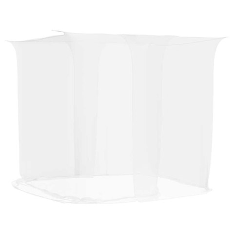 VidaXL Moskitiera wisząca, biała, 220x180x180 cm