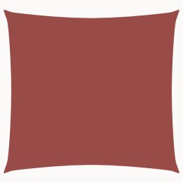 ŻAGIEL OGRODOWY TKANINA OXFORD KWADRATOWY 6X6 M TERAKOTA