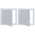 PANELE DOSTĘPU 2 EL. BIAŁY 15X15CM PLASTIK ABS