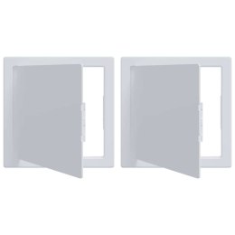 PANELE DOSTĘPU 2 EL. BIAŁY 15X15CM PLASTIK ABS