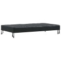 VidaXL Pokrowiec na Stół Gładki Czarny 122 x 72 x 15 cm tkanina