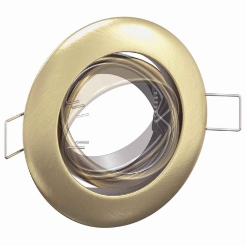 VidaXL Reflektor 12 pcs Mosiądz 9 x 9 x 2.5 cm Metal