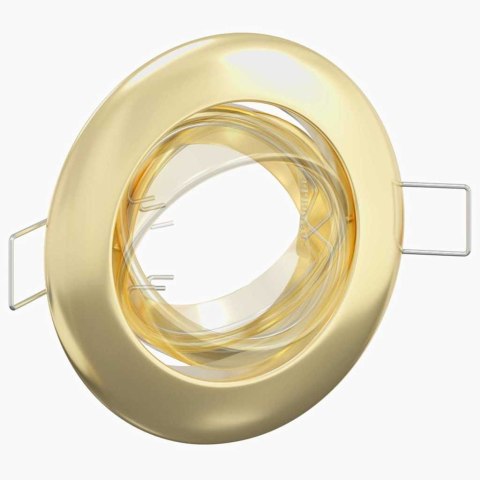 VidaXL Reflektor 6 pcs złoty 9 x 9 x 2.5 cm Metal