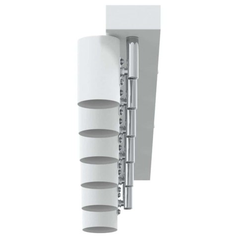 VidaXL Reflektor sufitowy Biały 73 x 6,5 x 11,5 cm Metal