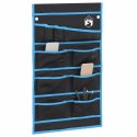 VidaXL Torba do przechowywania Czarny i niebieski 63,5 x 40 cm oxford