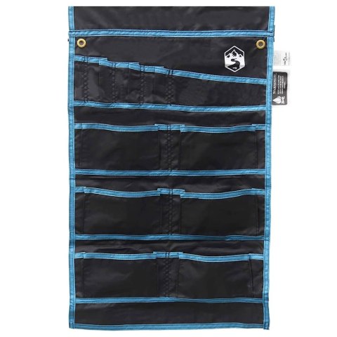 VidaXL Torba do przechowywania Czarny i niebieski 63,5 x 40 cm oxford