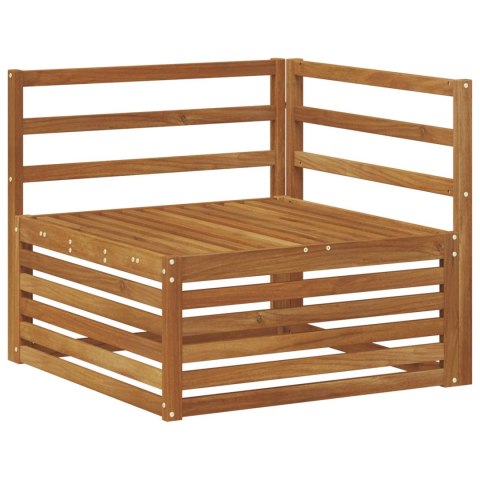 VidaXL Zestaw sof na zewnątrz 4 Sztuka Naturalny Lite Drewno Akacji