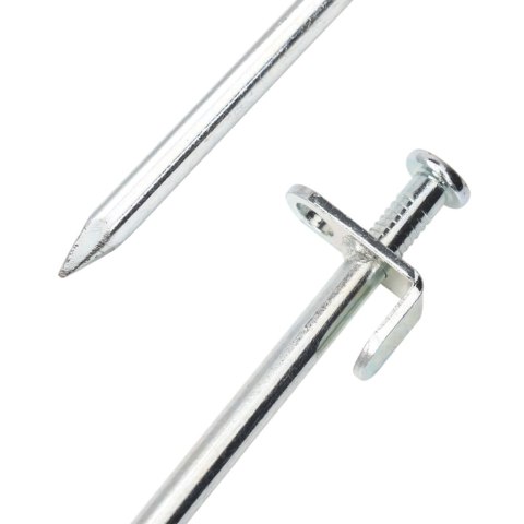 ŚLEDZIE DO NAMIOTU 24 SZT. 30CM 8 MM STAL GALWANIZOWANA