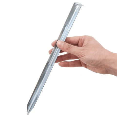 ŚLEDZIE DO NAMIOTU 24 SZT. 30CM Ø20 MM STAL GALWANIZOWANA
