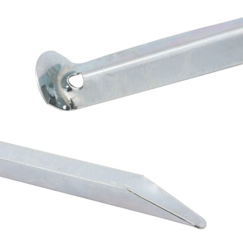 ŚLEDZIE DO NAMIOTU 24 SZT. 30CM Ø20 MM STAL GALWANIZOWANA