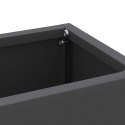 STOJAK NA PARASOL CZARNY 28X12X41CM STAL