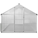 VidaXL Szklarnia z aluminiową ramą, 481x250x195 cm, 23,44 m³