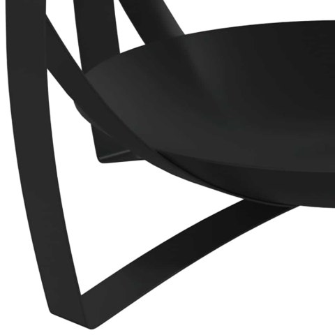 STOLIK KAWOWY Ø68X43CM SUROWE DREWNO MANGO