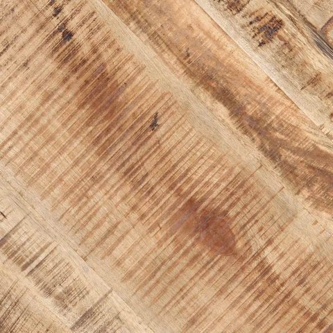 STOLIK KAWOWY Ø68X43CM SUROWE DREWNO MANGO