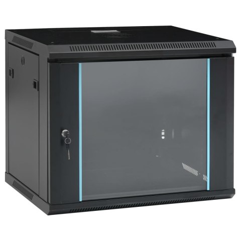 ŚCIENNA SZAFKA SERWEROWA 9U 19" IP20 600X450X510MM
