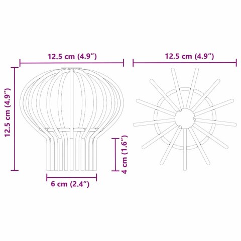OSŁONA NA LIŚCIE RYNNY 2 SZT 75 MM STAL NIERDZEWNA FILTR STOP ZAPYCHANIU 2X