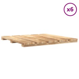 VidaXL Płytka Tarasowa 6 pcs Brązowy 50 x 50 cm