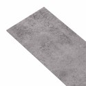 VidaXL Samoprzylepna Deska Podłogowa 32 pcs Cementowy brąz 4,46 m² PVC