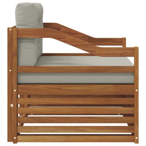 VidaXL Zestaw sof na zewnątrz Lite Drewno Akacji Naturalny