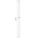 ŚWIDER GLEBOWY Z UCHWYTEM 100MM Z RURĄ PRZEDŁUŻAJĄCĄ 13M STAL
