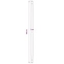 ŚWIDER GLEBOWY Z UCHWYTEM 120MM PRZEDŁUŻANY 5M STAL