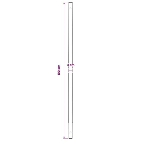ŚWIDER GLEBOWY Z UCHWYTEM 120MM PRZEDŁUŻANY 5M STAL