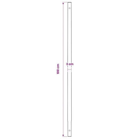 ŚWIDER GLEBOWY Z UCHWYTEM 200MM PRZEDŁUŻANY 9M STAL