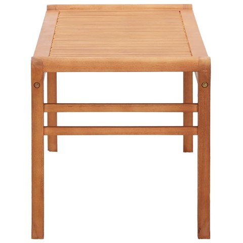 2-OSOBOWA ŁAWKA OGRODOWA 120CM LITE DREWNO EUKALIPTUSOWE