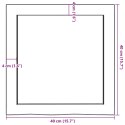 BLAT DO ŁAZIENKI JASNOBRĄZOWY 40X40X(2-4)CM LITE DREWNO