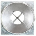 VidaXL Kołki gruntowe, 6 szt., srebrne, 8x61 cm, stal galwanizowana