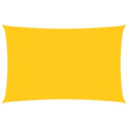 VidaXL Prostokątny żagiel ogrodowy, tkanina Oxford, 2x5 m, żółty