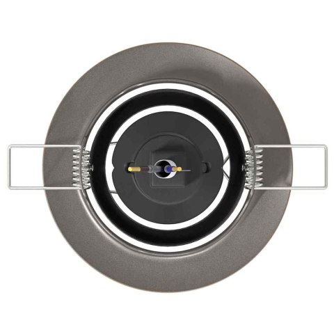 VidaXL Reflektor 6 pcs Mosiądz 9 x 9 x 2.5 cm Metal