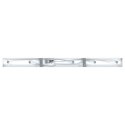 VidaXL Reflektor sufitowy Z reflektorami Biały 73 x 6 x 16 cm Metal