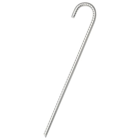 ŚLEDZIE DO NAMIOTU 12 SZT. 37CM Ø10 MM STAL GALWANIZOWANA