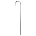 ŚLEDZIE DO NAMIOTU 12 SZT. 37CM Ø10 MM STAL GALWANIZOWANA