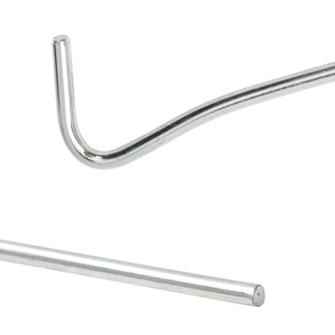 ŚLEDZIE DO NAMIOTU 25 SZT. 30CM Ø7 MM STAL GALWANIZOWANA