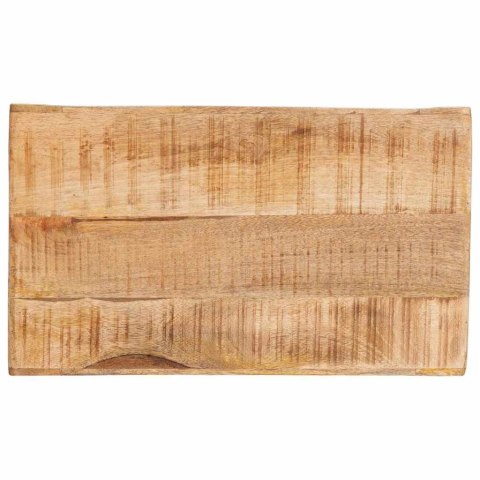 STOLIK KOŃCOWY BRĄZOWY 60X35X46CM DREWNO Z MANGO