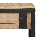 WIESZAK NA UBRANIA 87X10X27CM SUROWE DREWNO MANGO