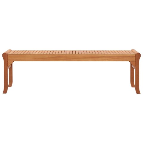 3-OS. ŁAWKA OGRODOWA 150CM LITE DREWNO EUKALIPTUSOWE